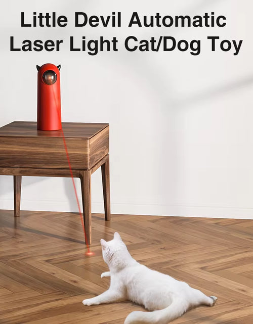 Load image into Gallery viewer, LED Laser Cat Toys Interactive Smart Teasing Pet Handheld Electronic Indoor Random Automatic Laser Cats Toy Accessories for Cat
